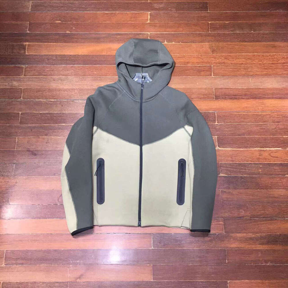 2024 Spring and Autumn Casual Sports Breathable Cotton Double-Sided Zipper Pocket Hooded Men's Multi-Color 922 Jacket