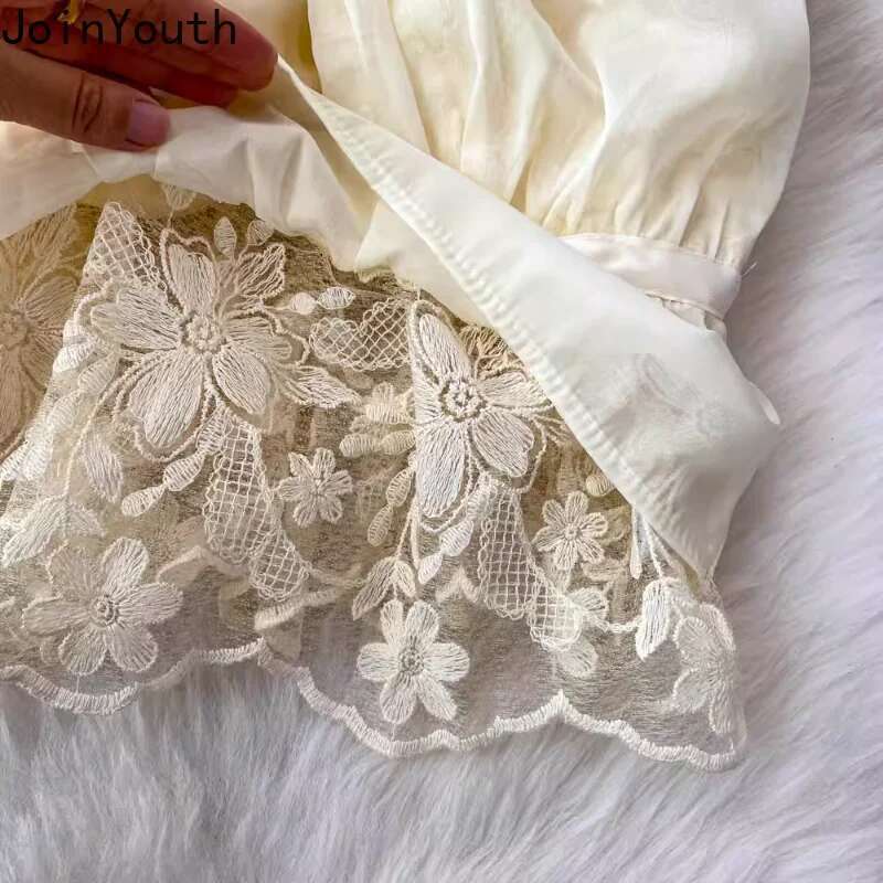 2025 Womens Clothes Summer Tanks Crop Tops Temperament Sleeveless Tunic Tees Ropa Mujer Patchwork Lace Print Slim Fit Vest