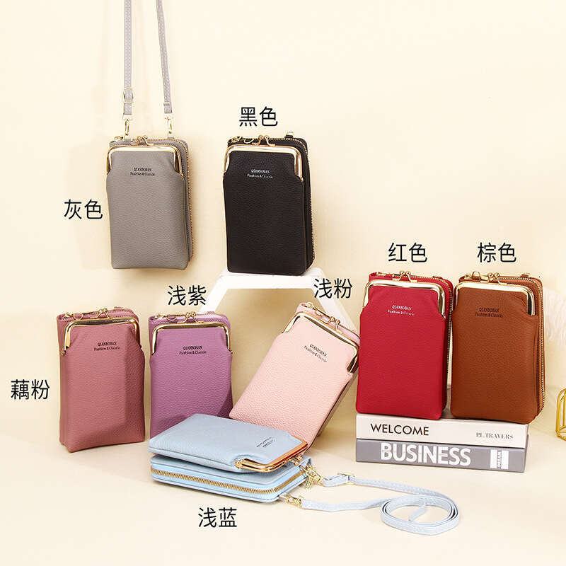 Hot Selling New Crossbody Small Bag Women's Multifunctional Wallet Korean Fashion Versatile Phone Pouch Coin Purse