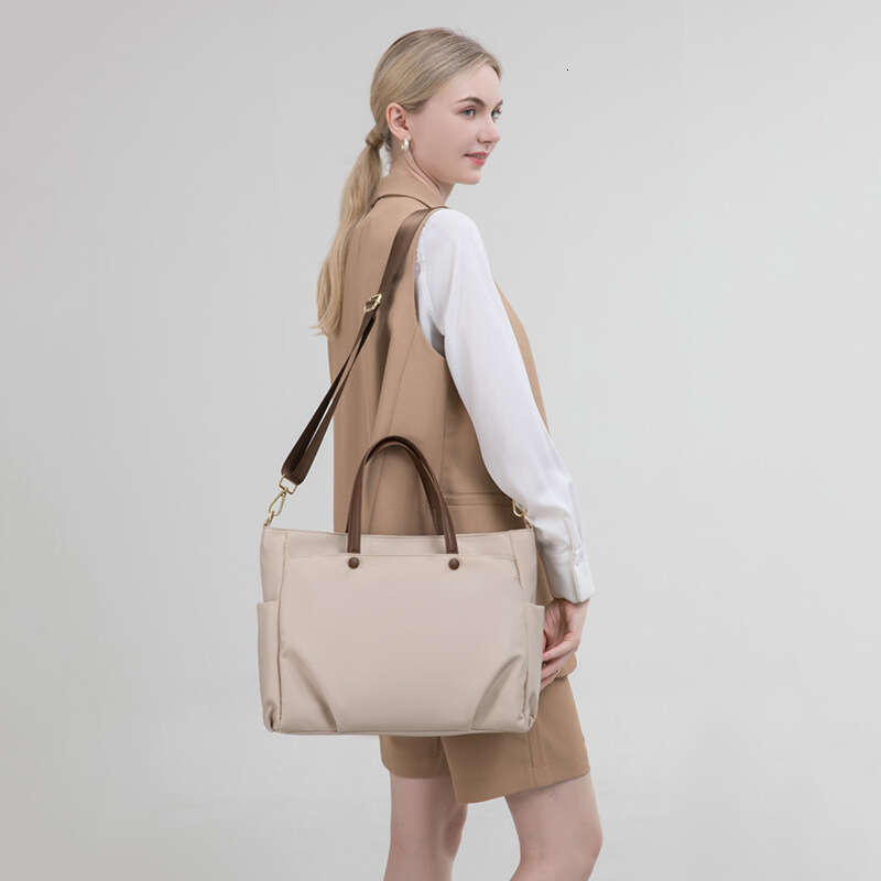 Laptop for Women, Handbag, Large Capacity Briefcase, Single Shoulder Crossbody Tote, 15.6inch Inner Liner Bag