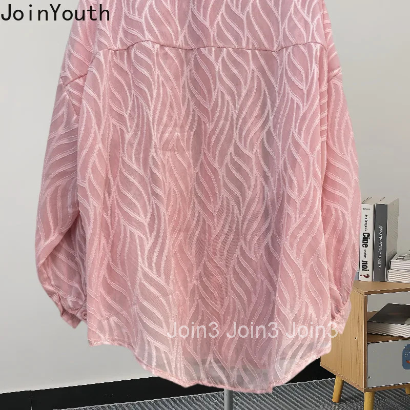 Heavy Beading Blouse Womens Clothing Long Sleeve Loose Korean Shirts 2025 Blusas Mujer De Moda Temperament Blouses Tops 63c893
