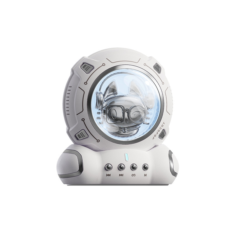 New creative bluetooth speaker mini portable high sound quality subwoofer desktop small audio night light gift