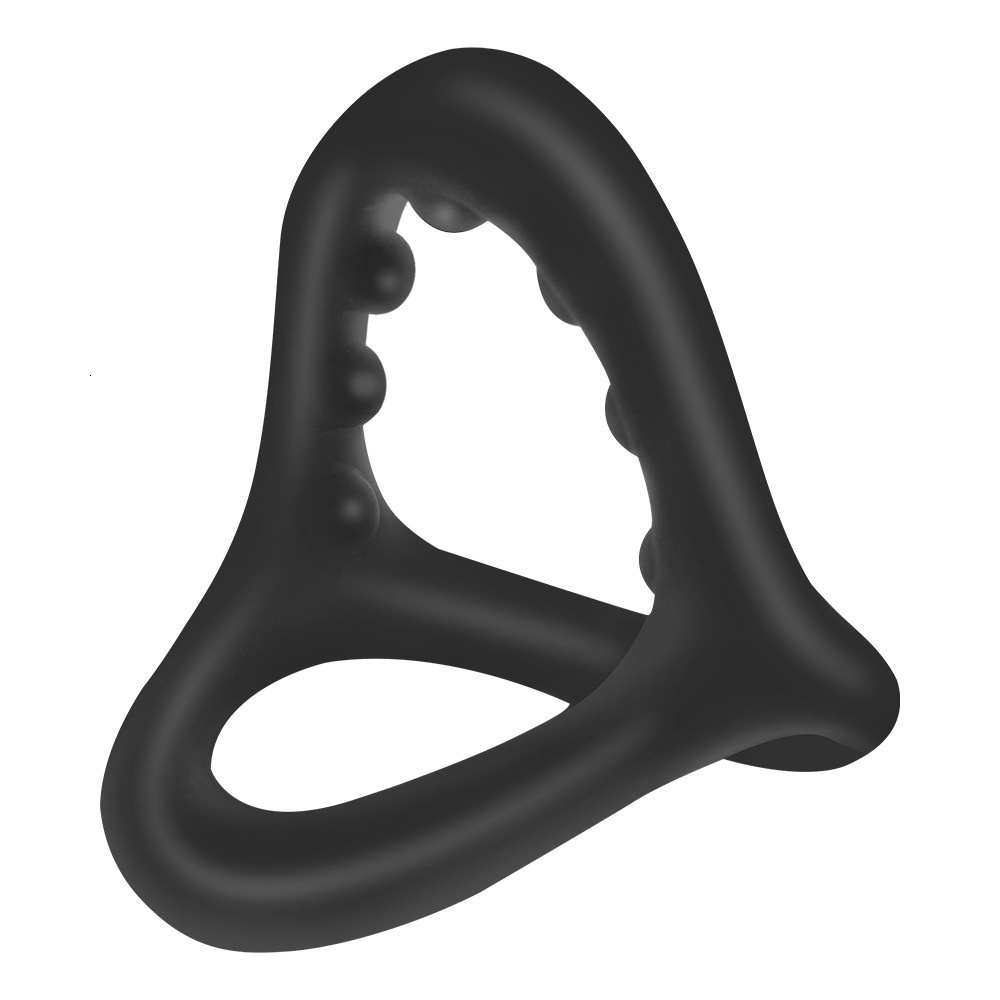 Shark Head Locking Liquid Silicone Male Wearable Prepuce Ring Physical Delay Adult Product