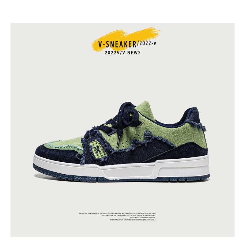 Luxury Brand Designer Shoes Sandals 2024 Autumn New Niche Design Original Men's Shoes Washed Canvas Shoes Breathable Sports Casual Sneakers Men V