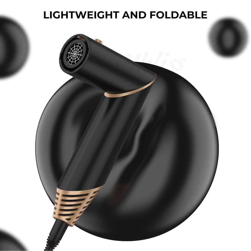 5 In 1 Hot Foldable Styler Electric Hair Heating Brush Air Curling Iron Wand Folding Blow Dryer Hairbrush
