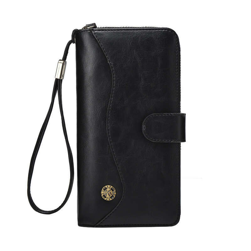 Hot Selling Men's Handbag Zipper Long Wallet Multi-functional Clasp Clutch Phone Bag wallet designer mens wallet