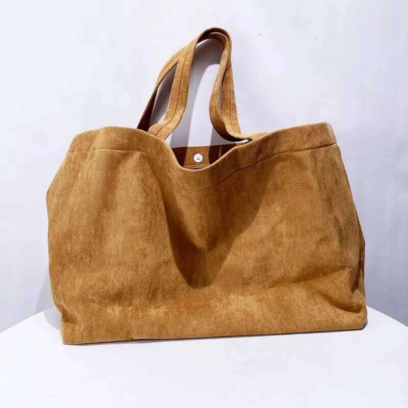 Designer bags Faux Suede Large Capacity Tote Bags For Women Designer Handbag And Purse 2025 New In Vintage Underarm Shoulder Shopping