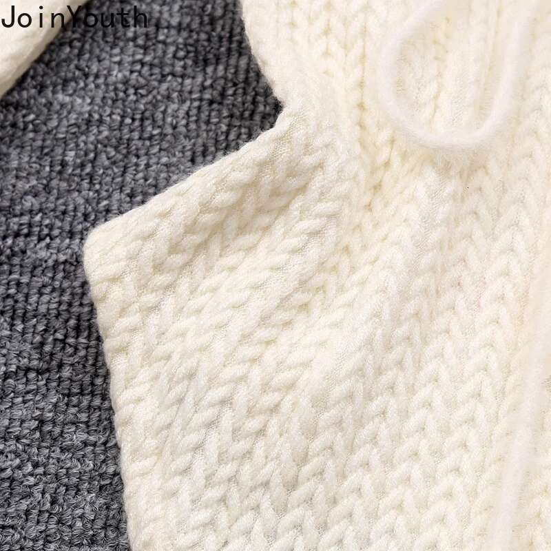 Knitted 2 Piece Sets Womens Outfits Roupas Femme Furry O-neck Bandage Sweater Bow Bodycon Mini Skirt Suit Fashion Korean Set