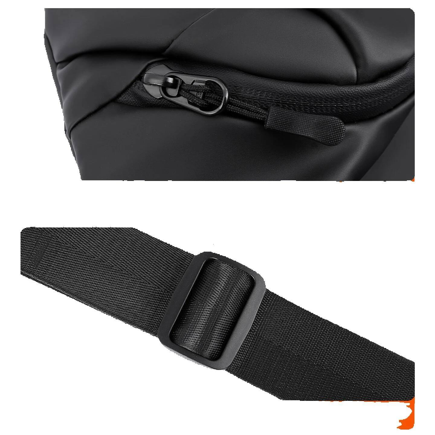 Free shipping designer bag Crossbody Bag for Men, Chest Bag, Casual Bag, Shoulder Bag, Crossbody Bag, Cycling Backpack, Functional Sports Waist Bag Lu