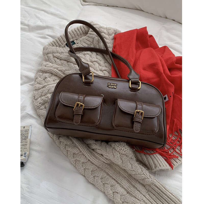 designer bag Underarm for Women Autumn Winter 2024 New Niche Handheld Bowling Large Capacity Commuter Bag