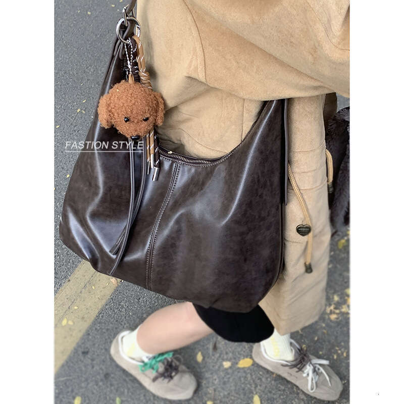 Milad Large designer bag Capacity Underarm for Women 2024 New Versatile Shoulder Crossbody Commuter Tote Bag