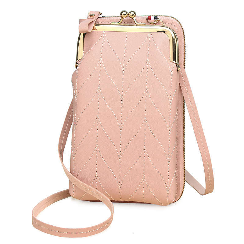 Hot Selling Mobile Bag for Women, Crossbody Shoulder Small Bag, Korean Style Solid Color Portable Phone Pouch, Multifunctional Ladies Wallet