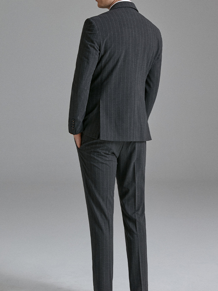 H761Men's suit groom wedding dress Korean style business casual professional