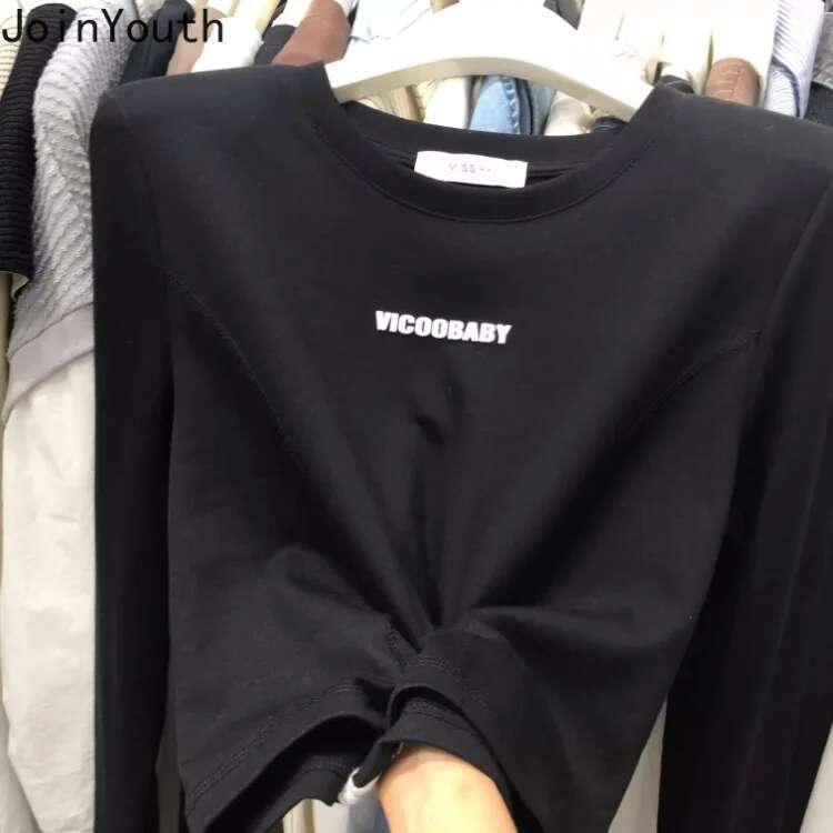 Crop Tops Fashion Sweet Woman Tshirts Long Sleeve O-neck Casual White T Shirt Summer Tees Sexy Hollow Out Backless Y2k T-shirt