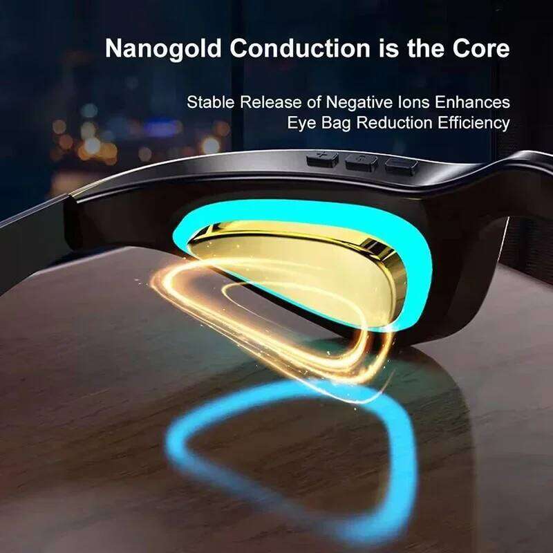Designer Luxury Electric Massager Wrinkle Aging EMS Eye Beauty Tool Massage Rechargeable Eyes Fatigue Relief Anti Dark Circle Device