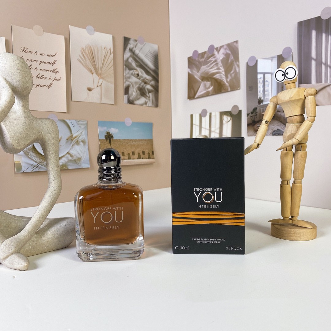 Fragrance Designer Perfume Men Stronger With You Intensely Absolutely Eau De Parfum Man Cologne Spray Body Mist Fast Ship High Quality 123a