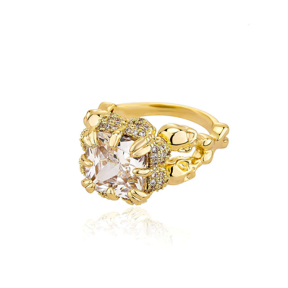 Jin Ao New Dragon Claw Chinese Style Trendy Open Ring Men's Daily Wear Fashion Accessory