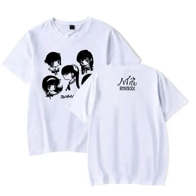 T Shirt ADO Phantom Siita Merch 1st Live T Shirt Women Men Harajuku Aesthetic Graphic Cotton Tee Streetwear Oversized Comfortable Casual Daily Wear