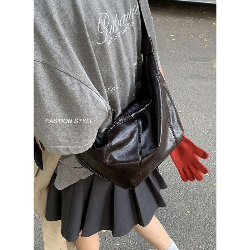 Niche Underarm for Women 2024 designer bag New Large Capacity Dumpling Simple Versatile Shoulder Crossbody Bag