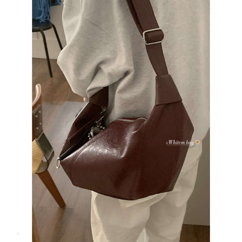 designer bag Autumn Winter Simple Ancient Dumpling for Women 2024 New Fashion Korean Style Underarm Casual Large Capacity Crossbody Bag