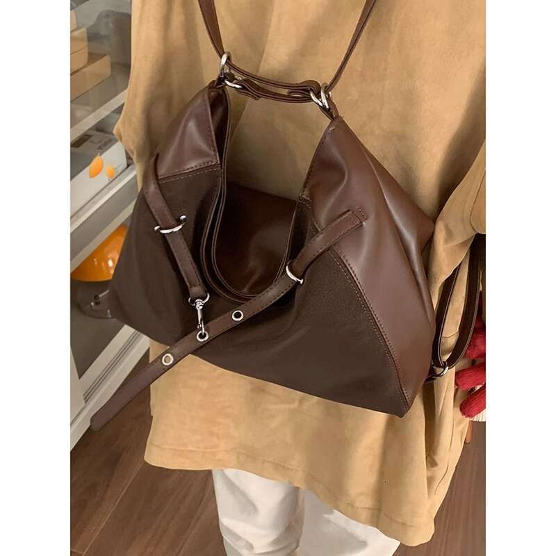 designer bag Winter Melad Style for Women 2024 New Fashion Tote Bag Casual Large Capacity Backpack