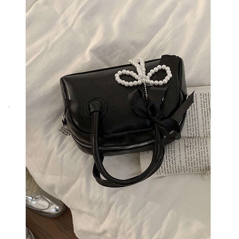 Korean Style Handheld Bowling Ball designer bag Women's 2024 New Trendy Fashion Versatile Crossbody Small Square Bag