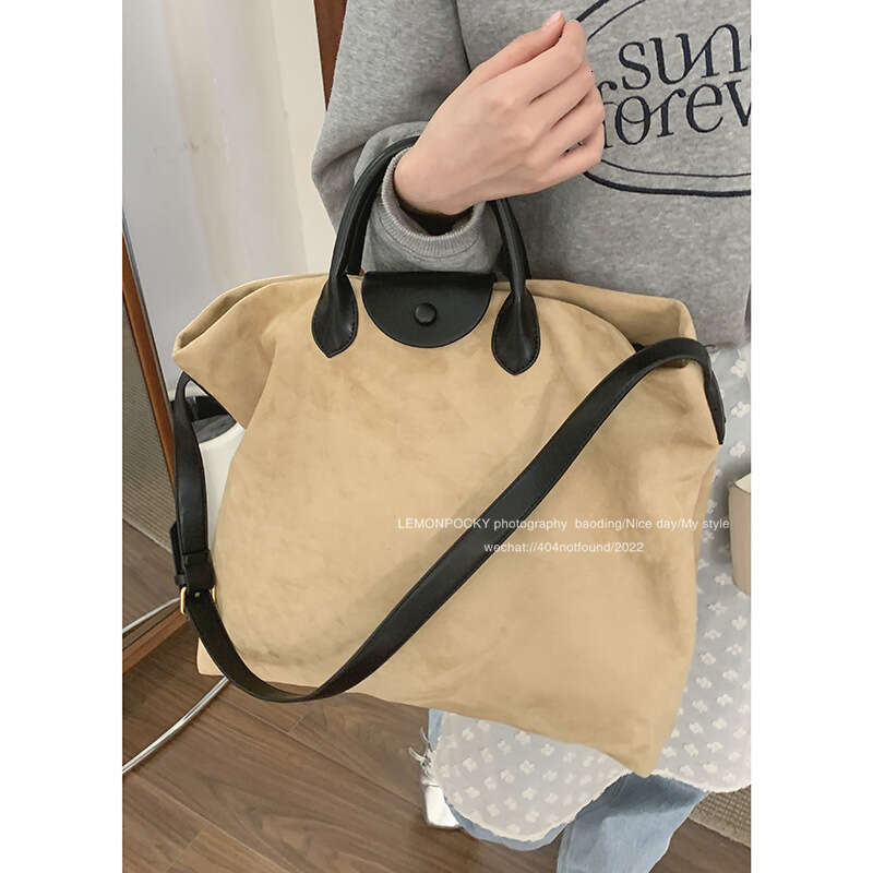 for Women, designer bag Large Capacity Suede Handbag, Women's 2024 New Tote Bag, Crossbody Commuter Bag