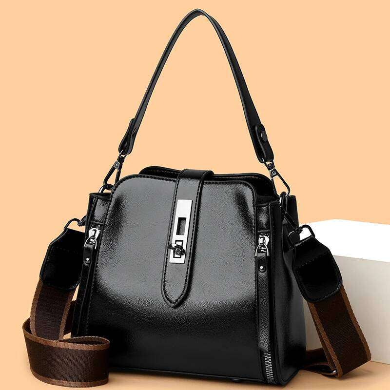 Designer bag High Quality Leather Purses And Handbags Women Designer Female Shoulder Crossbody Bags For Ladies 2025 Sac A Main