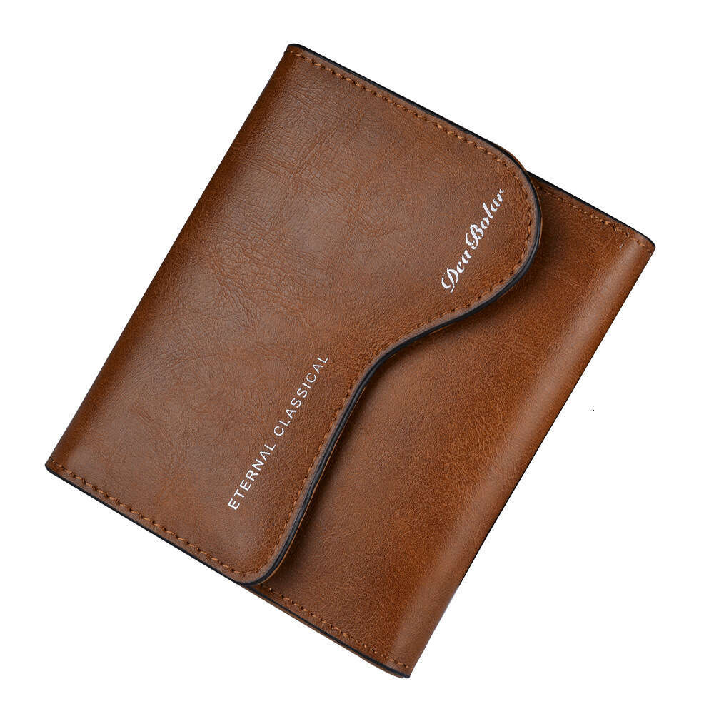Short Vertical Men's Wallet for Young Students Zipper Clutch Coin Purse wallet designer mens wallet