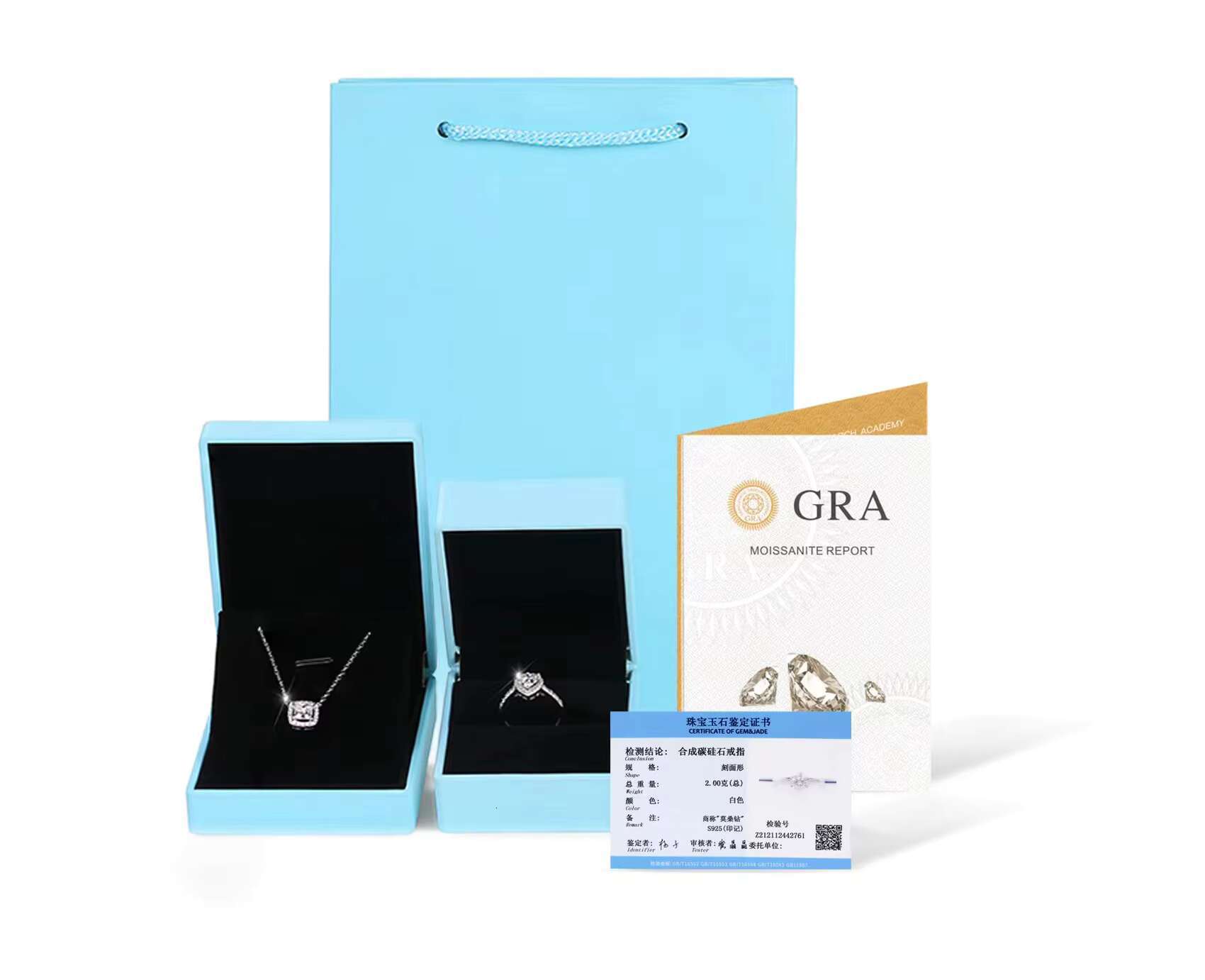 Wholesale Free Certificate Round Brilliant Cut Moissanite Mens Ring GRA Certificated 925 Silver Ring Moissanite Ring Men
