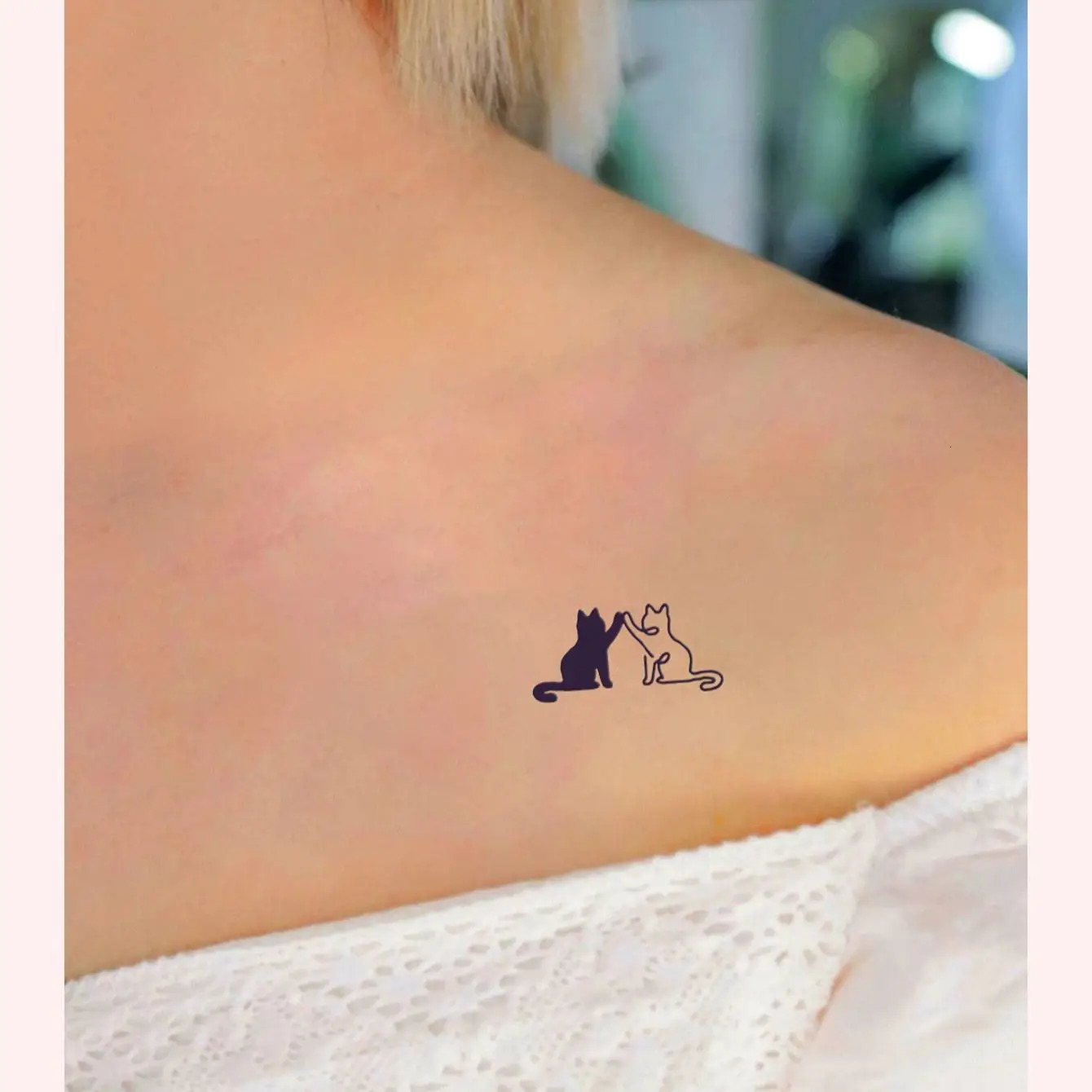 6pcs Waterproof Temporary Tattoo Sticker Minimalist Tattoo Pattern Personality Tatoo Women Men Disposable Tattoo Stickers 250619