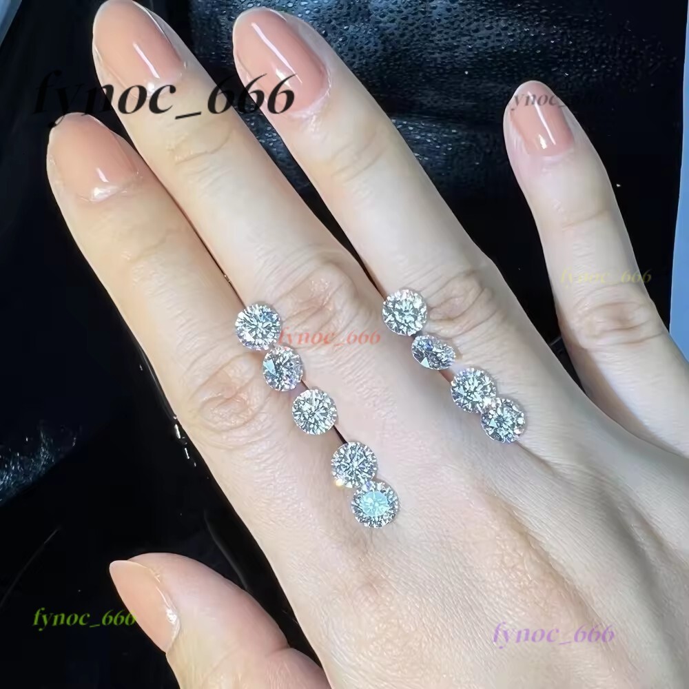 Moissanite D Color Round Main Stone 3-15mm Loose Stone Moissanite Loose Stone