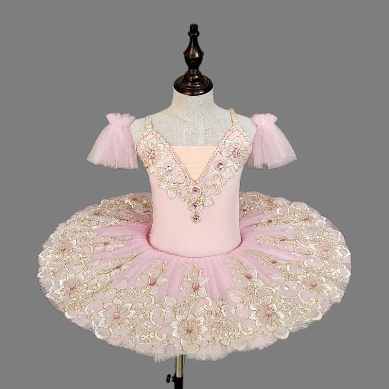 Girls' ballet dresses, ballet dancer costumes, circular ballet, campus dance programs, stage collective performance costumes
