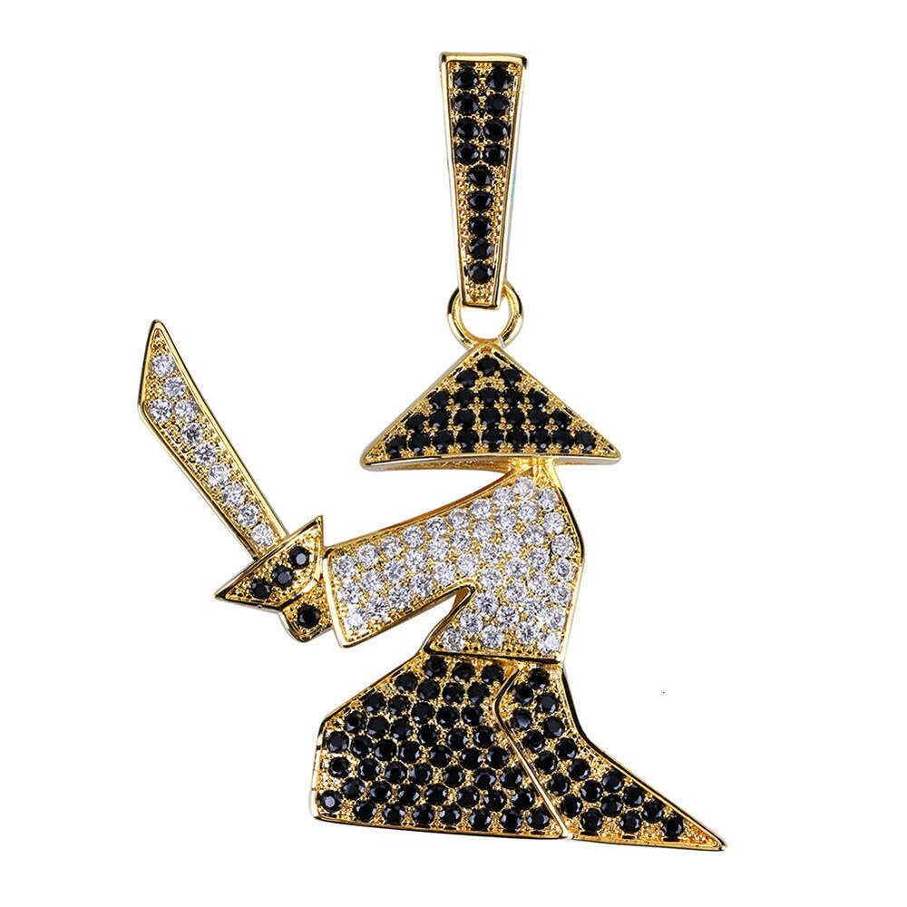 Hip Hop Personality Samurai Ronin Style Unisex Trendy Pendant