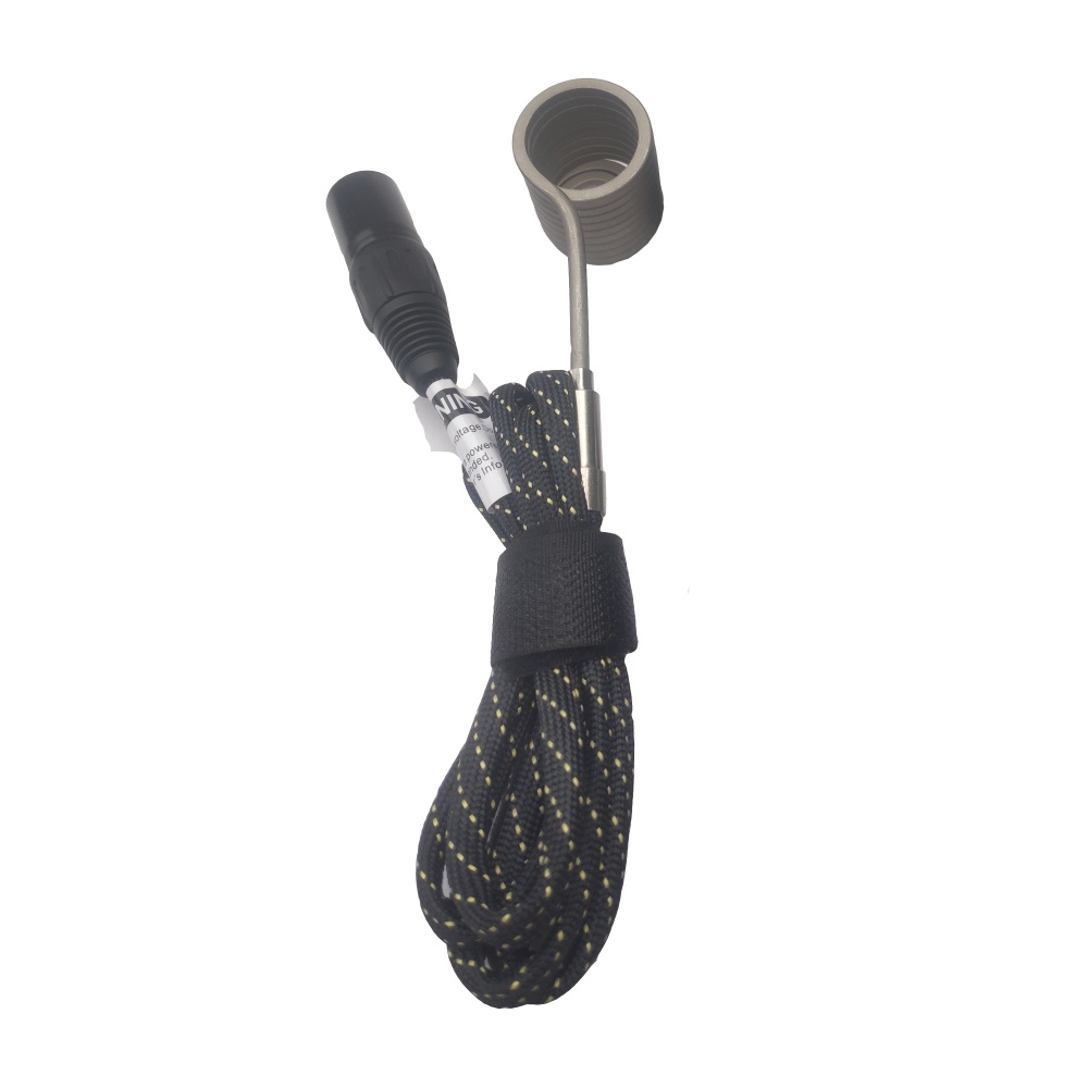 Wholesale 10 Wrap 25/30Mm Axial Heating Coil With 5 Pin XLR Male Plug And Dwe74 K Type Thermocouple For E Nail Electric Digital PID Controller