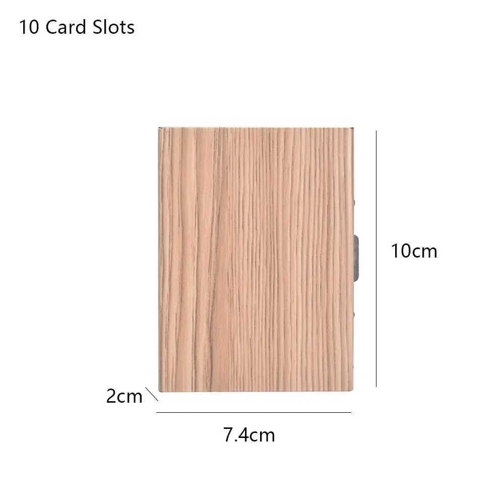 New Business Holder Business Card Box Stainless Steel Card Holder Men and Women Metal Ultra-thin Bank Cardholder Z250621