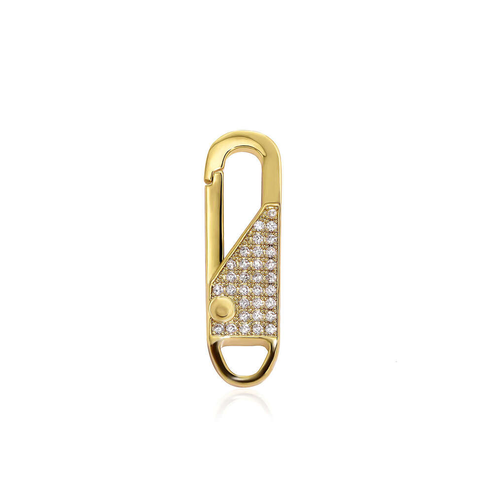 Jin Ao Jewelry High-Quality Detachable Tab Necklace Bag Coat Down Jacket Zipper Pull Can Be Used Color-Retaining Pendant