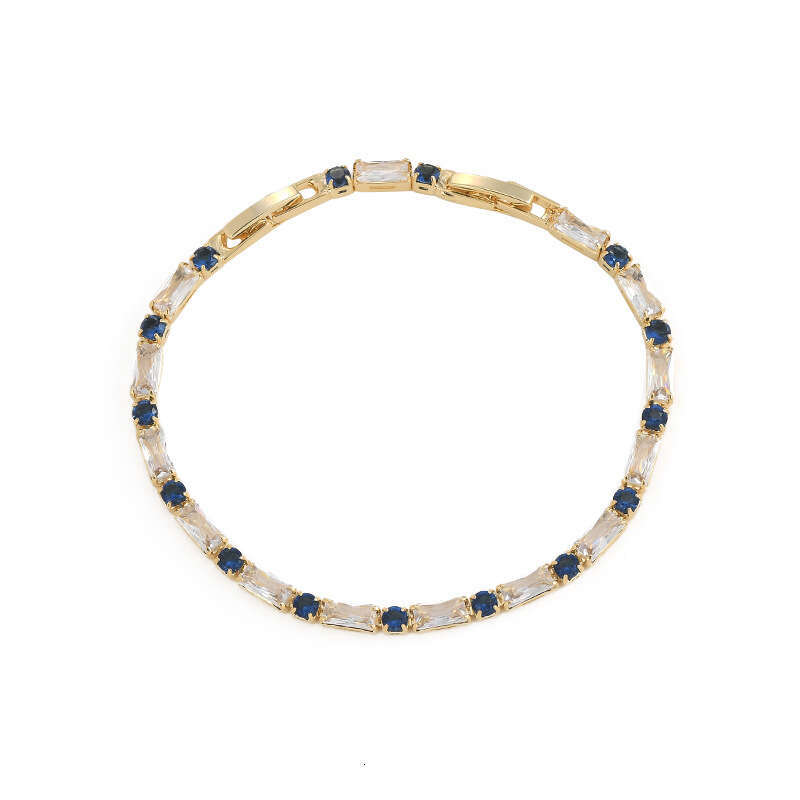Gold Plated Micro Paved Elegant for Women 2024 New Zircon Claw Chain Bracelet Jewelry