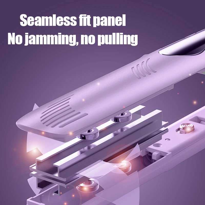 2 In 1 Flat Iron Hair Straighteners Adjustable Temperature 26MM Curling Iron Electric Striaghtener Woman With Digital DisplayXJ250621