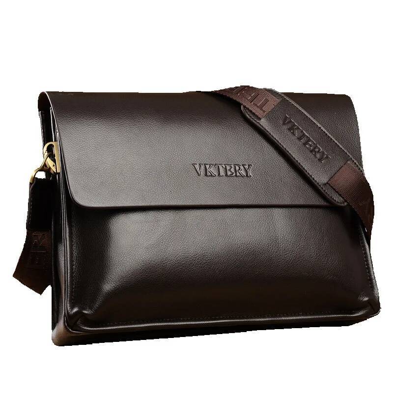 Free Shipping Designer Bag Weikotui Men's Bag Shoulder Bag Crossbody Bag Business Casual Bag Luxury Bag Soft Leather Men's Bag