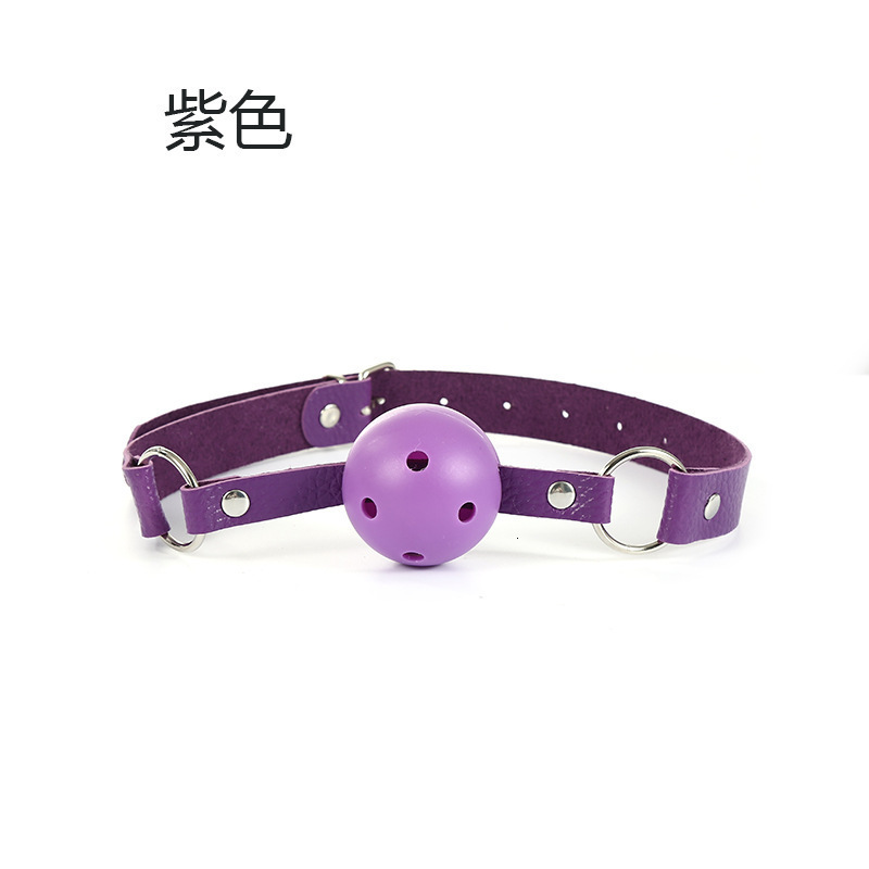 Leather BDSM Restraint Mouth Gag Training Couple Teasing Adult Products Alternative Sexy Toys
