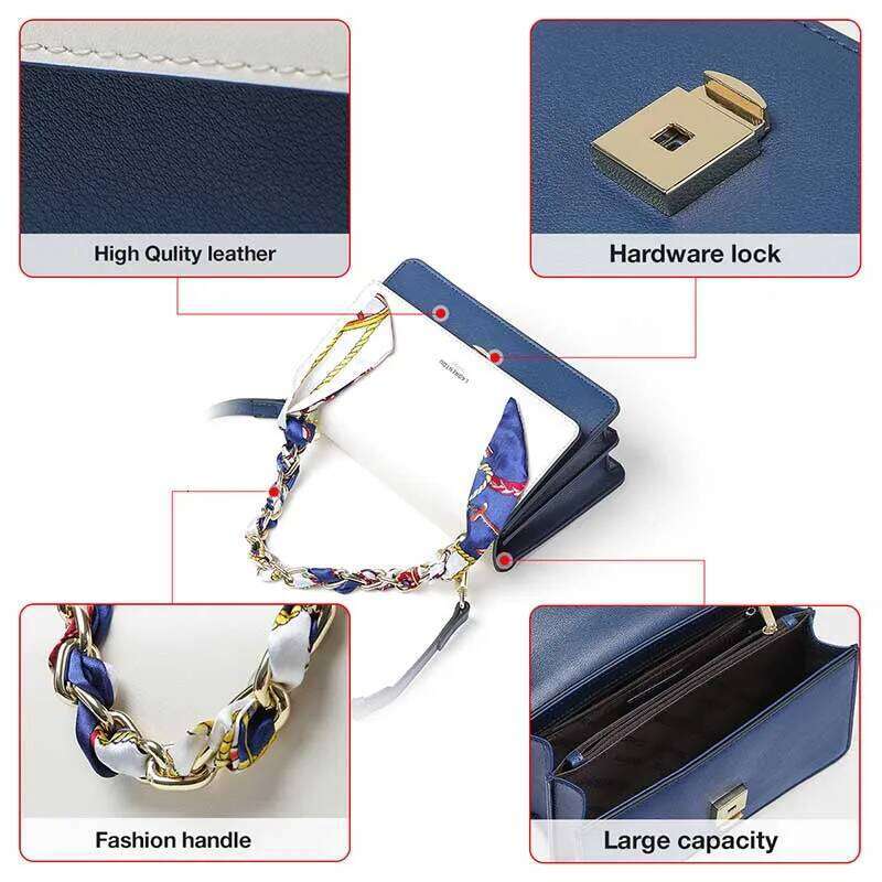 Designer bags LAORENTOU Split Leather Women Shoulder Bag Fashion Handbag 2025 Design Female Crossbody Purse
