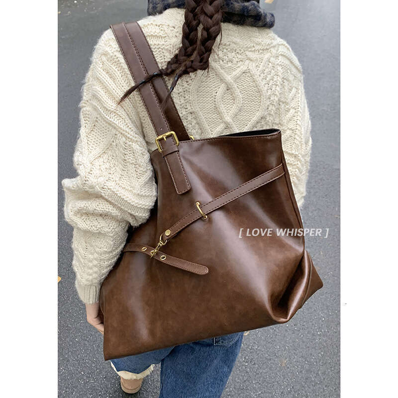 designer bag Winter Melard Style Underarm for Women 2024 New Versatile Tote Simple Large Capacity Commuter Bag