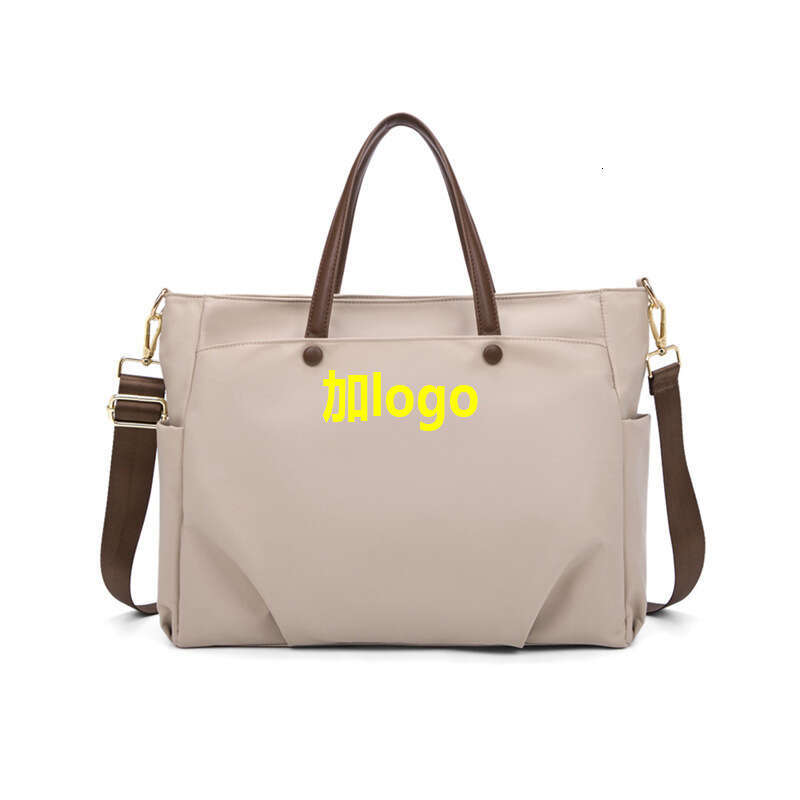 Women's Laptop 2025 Thickened Anti-Collision Briefcase Handheld Large Capacity 15.6inch Oxford Cloth Tote Bag
