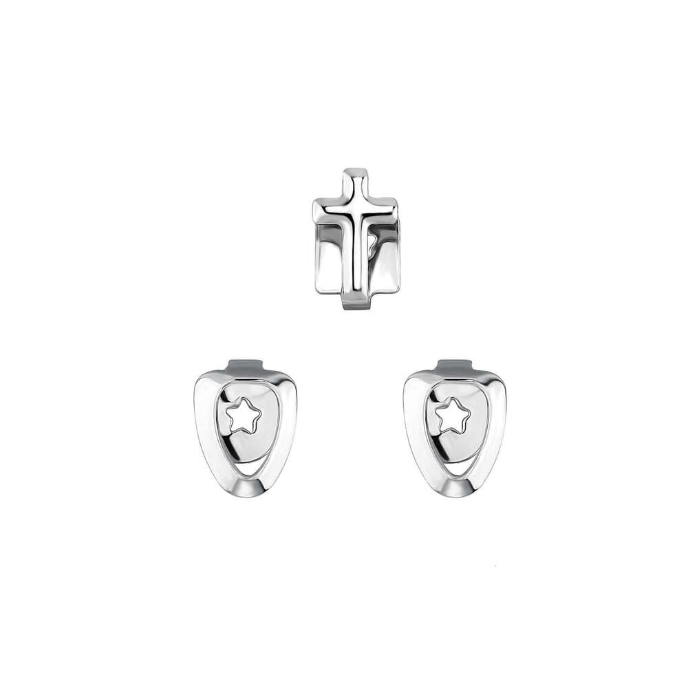 Jin Ao Real Plated Eco-friendly Braces Cross Full Dia Gold Teeth Personality Combination Unisex Cool Tooth Jewelry