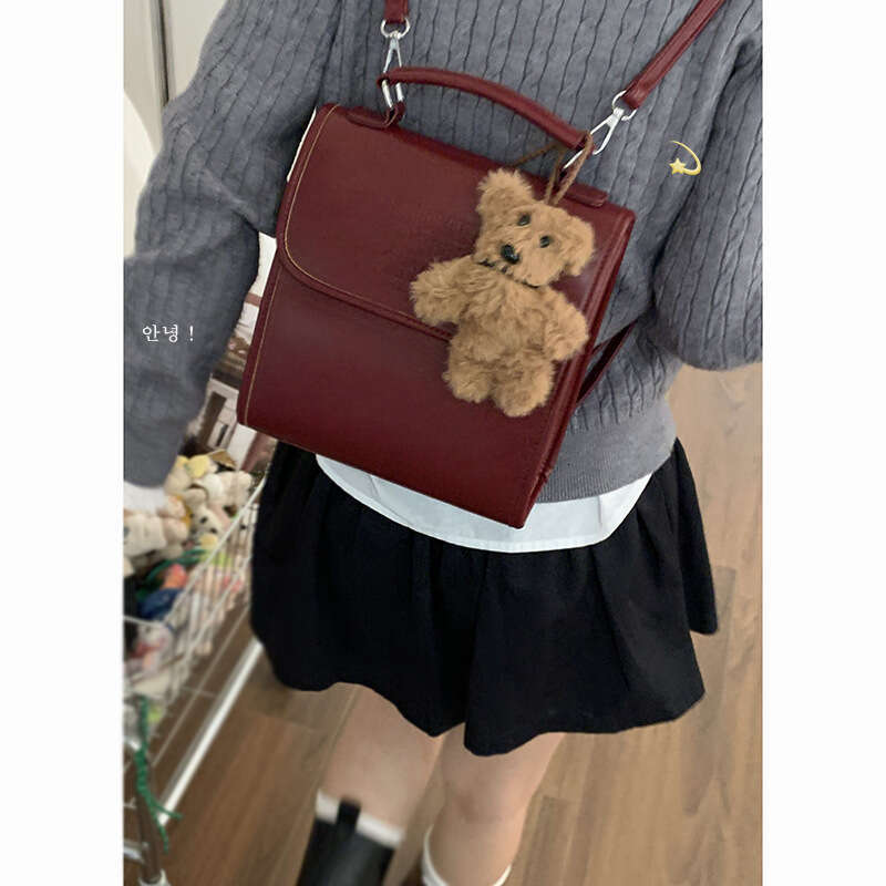 designer bag Autumn for Women 2024 New Niche Texture Backpack Versatile Student School Bag