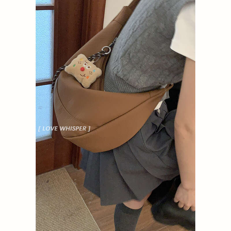 designer bag Minimalist Texture Women's 2024 New Soft Dumpling Versatile Shoulder Crossbody Bag