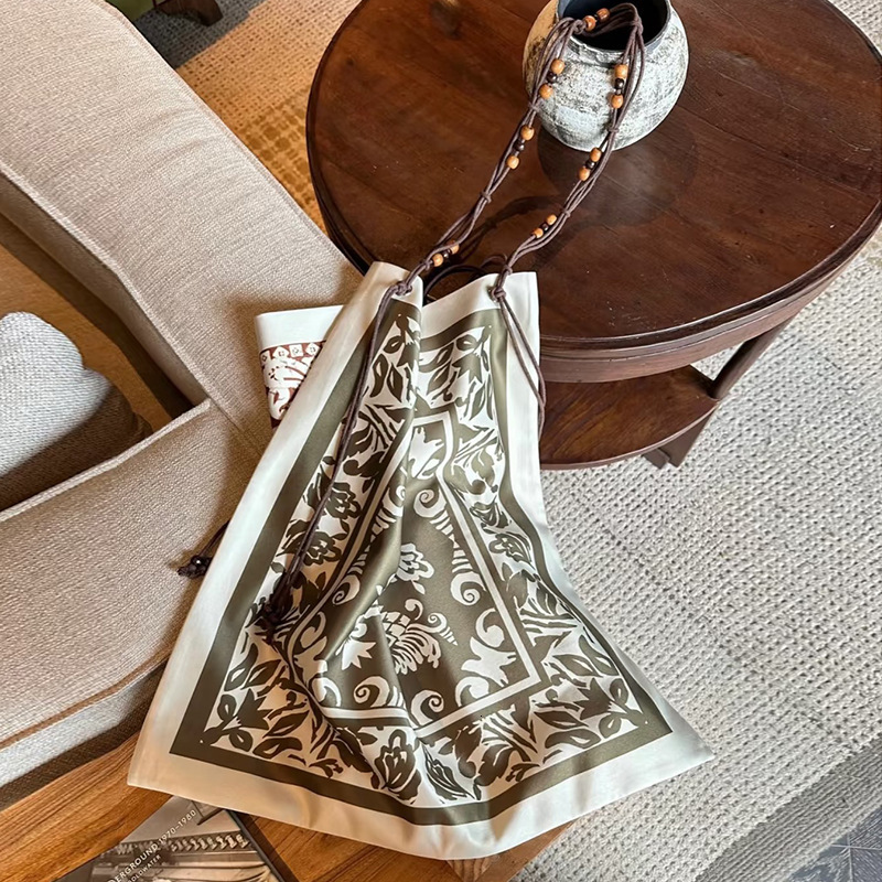 Free shipping designer bag 2025 Spring Summer New Women Bag Fashion Versatile Printed Casual Rope Woven Shoulder Bag Crossbody Bag Handbag Shopping Ba