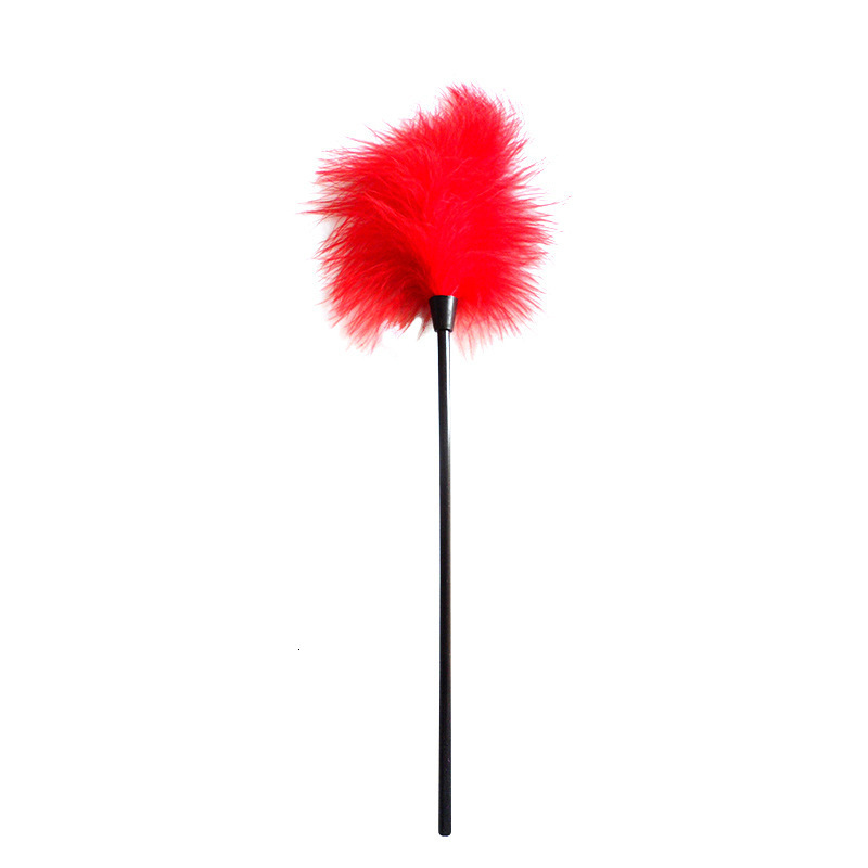 Sex SM Feather Brush Teasing Stick Couple's Fun Male and Female Bed Adult Toys Alternative