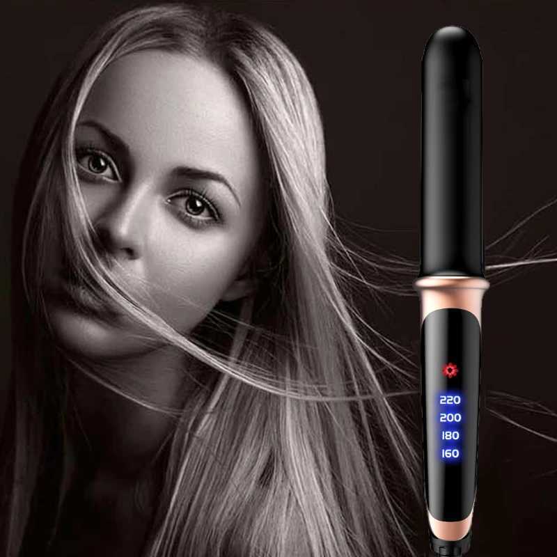 2 In 1 Professional Hair Straightener For Wet Or Dry Hair Electric Iron Curling Straightening Irons Smoothing Hair Styling ToolsXJ250621